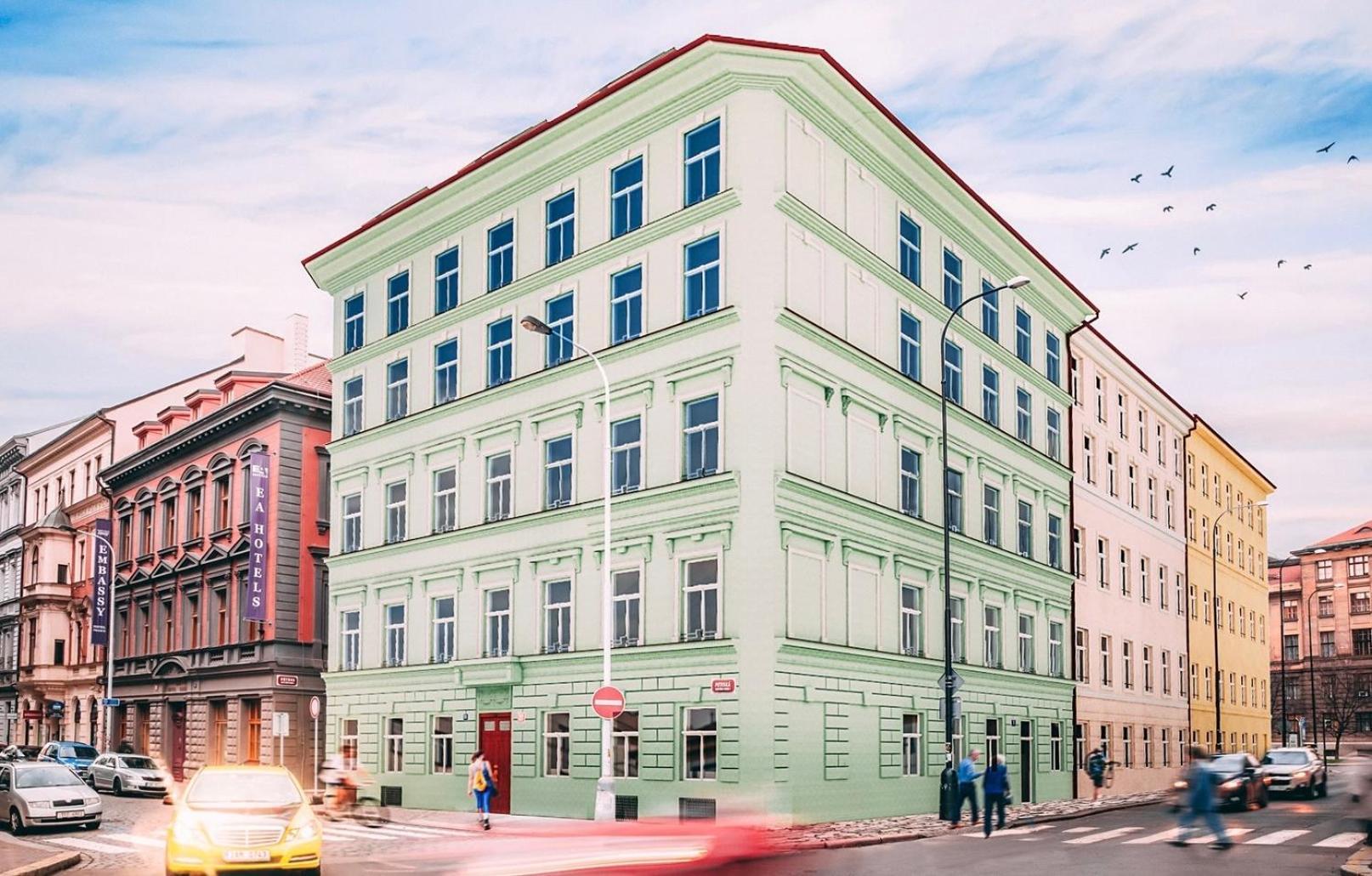 New Apartments Chain Florenc Prag Exterior foto